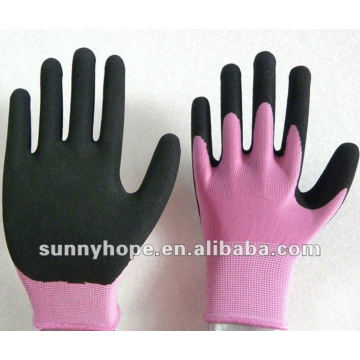 Nitrile Sandy Palm Coated Gloves